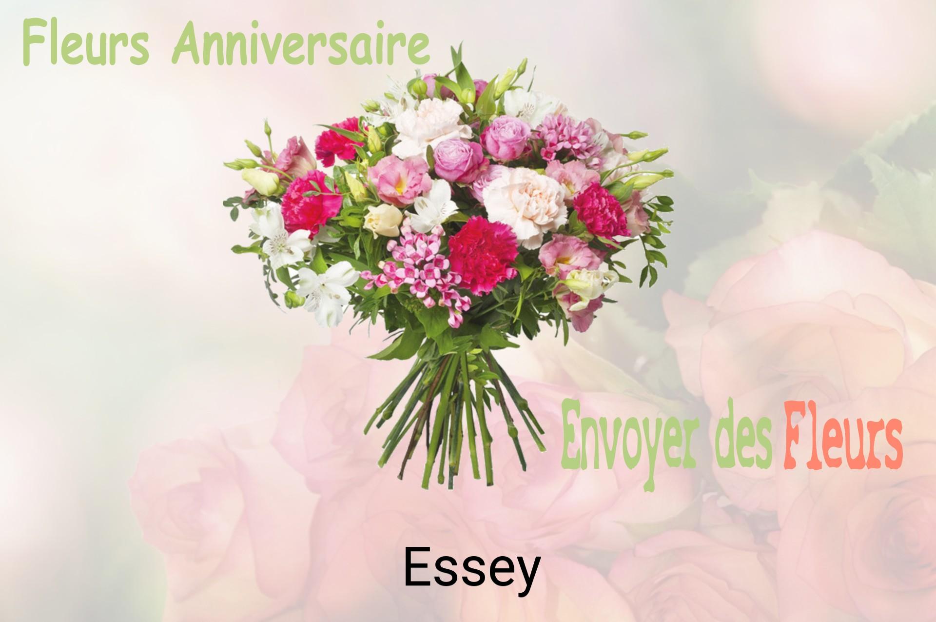 Bouquet de fleurs d’anniversaire livré à Essey
